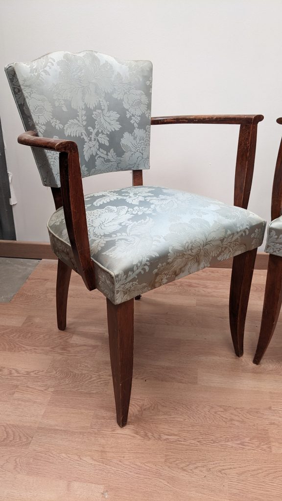 meubles vintage fauteuil bridge années 50