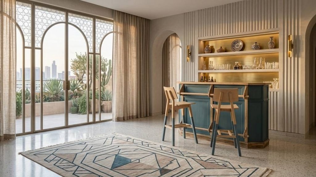 Bar de style scandinave transformé par imago-concept