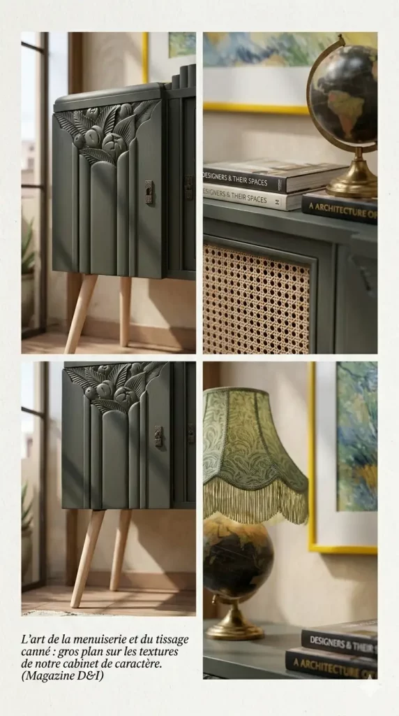 Buffet ancien détails – IMAGO CONCEPT Casablanca