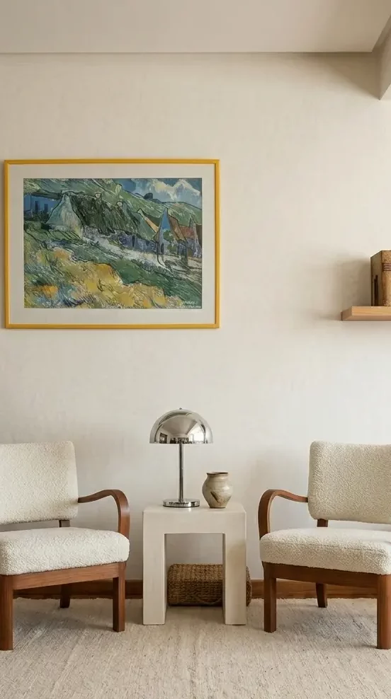 Paire de fauteuils Knoll restauré par imago-concept