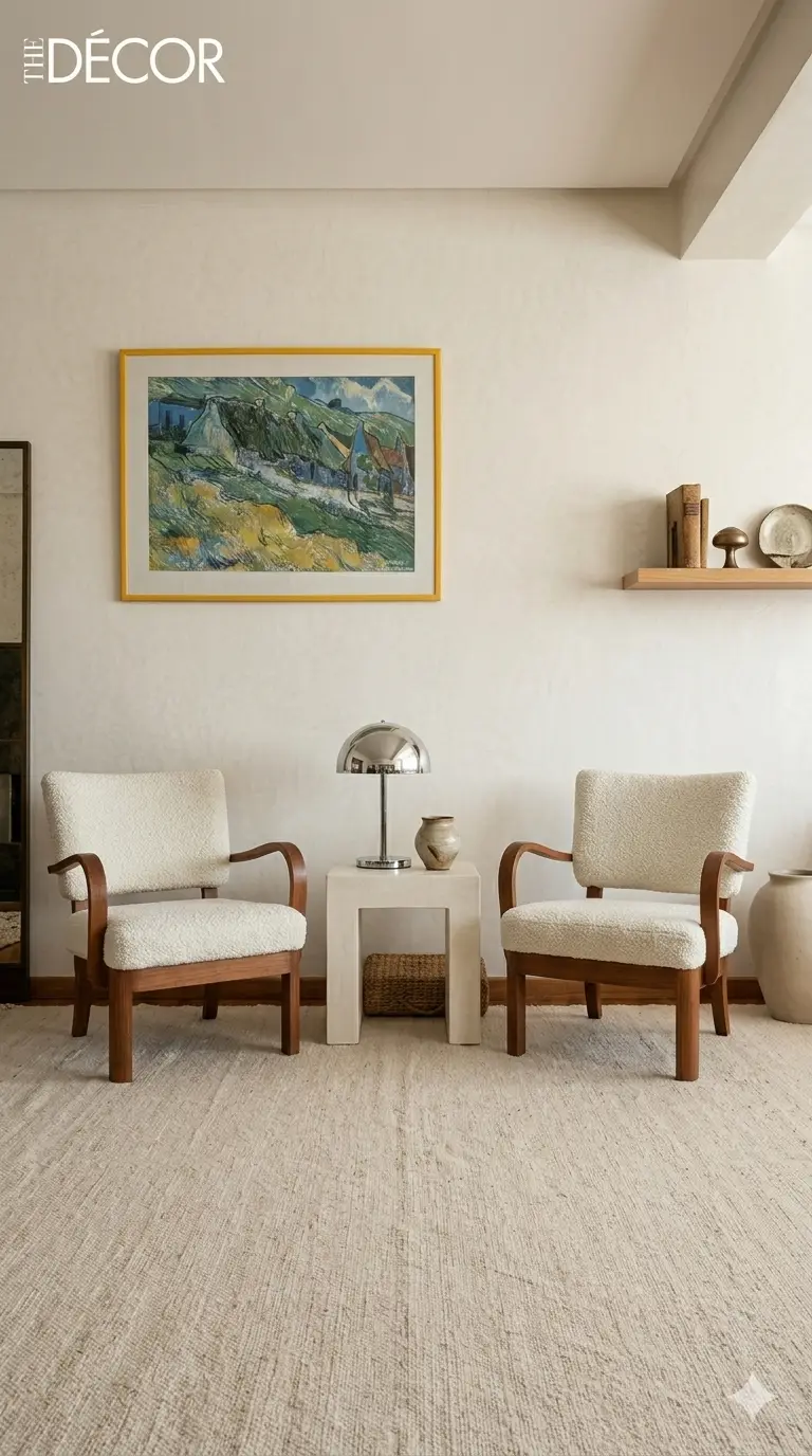 Paire de fauteuils Knoll restauré par imago-concept